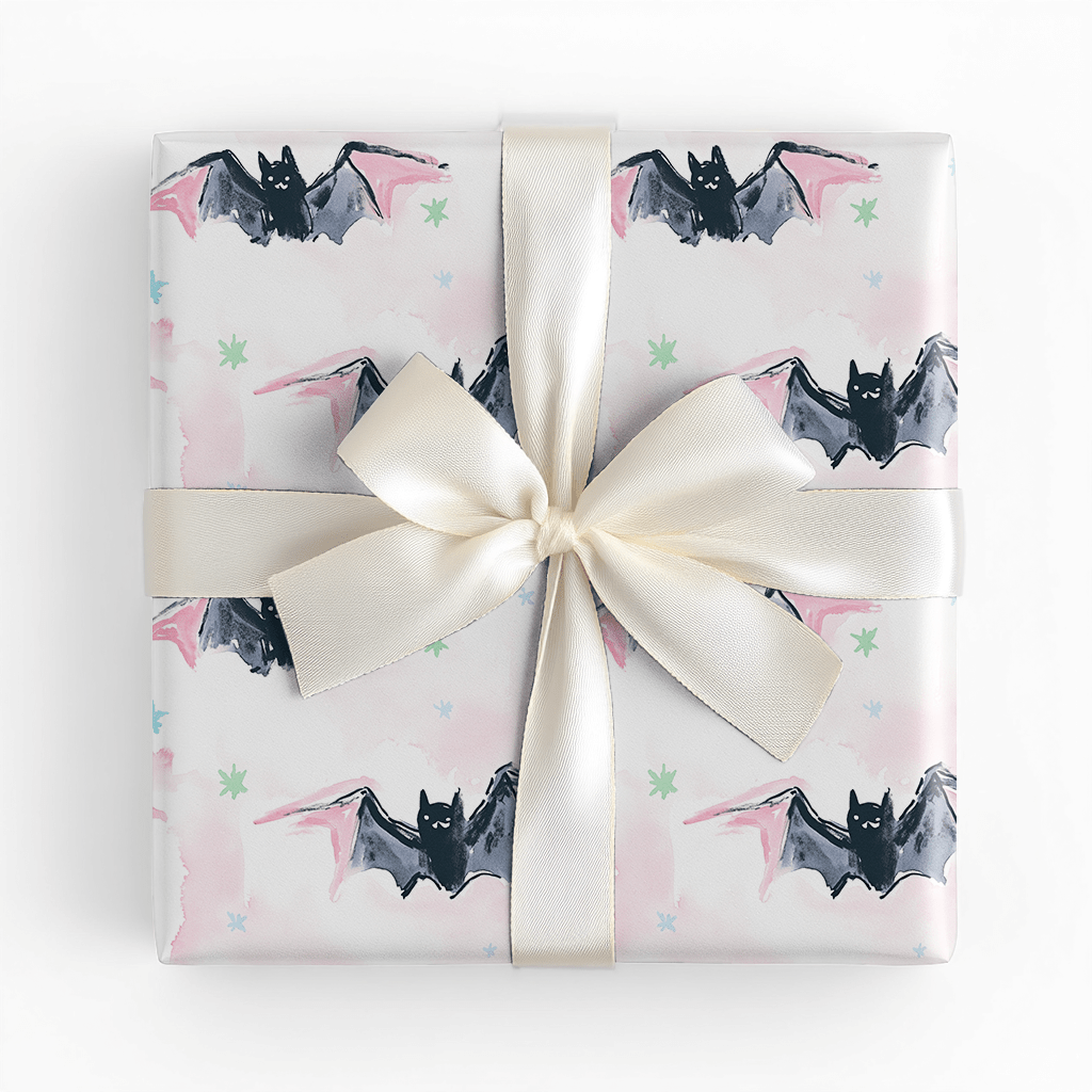 Bekah Bat - Wrapping Paper - Benton Lane Home - Lemon Park