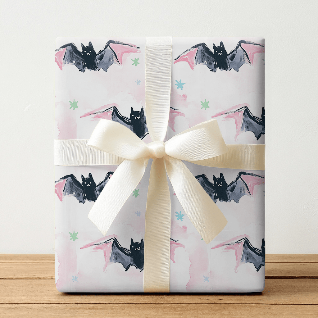 Bekah Bat - Wrapping Paper - Benton Lane Home - Lemon Park