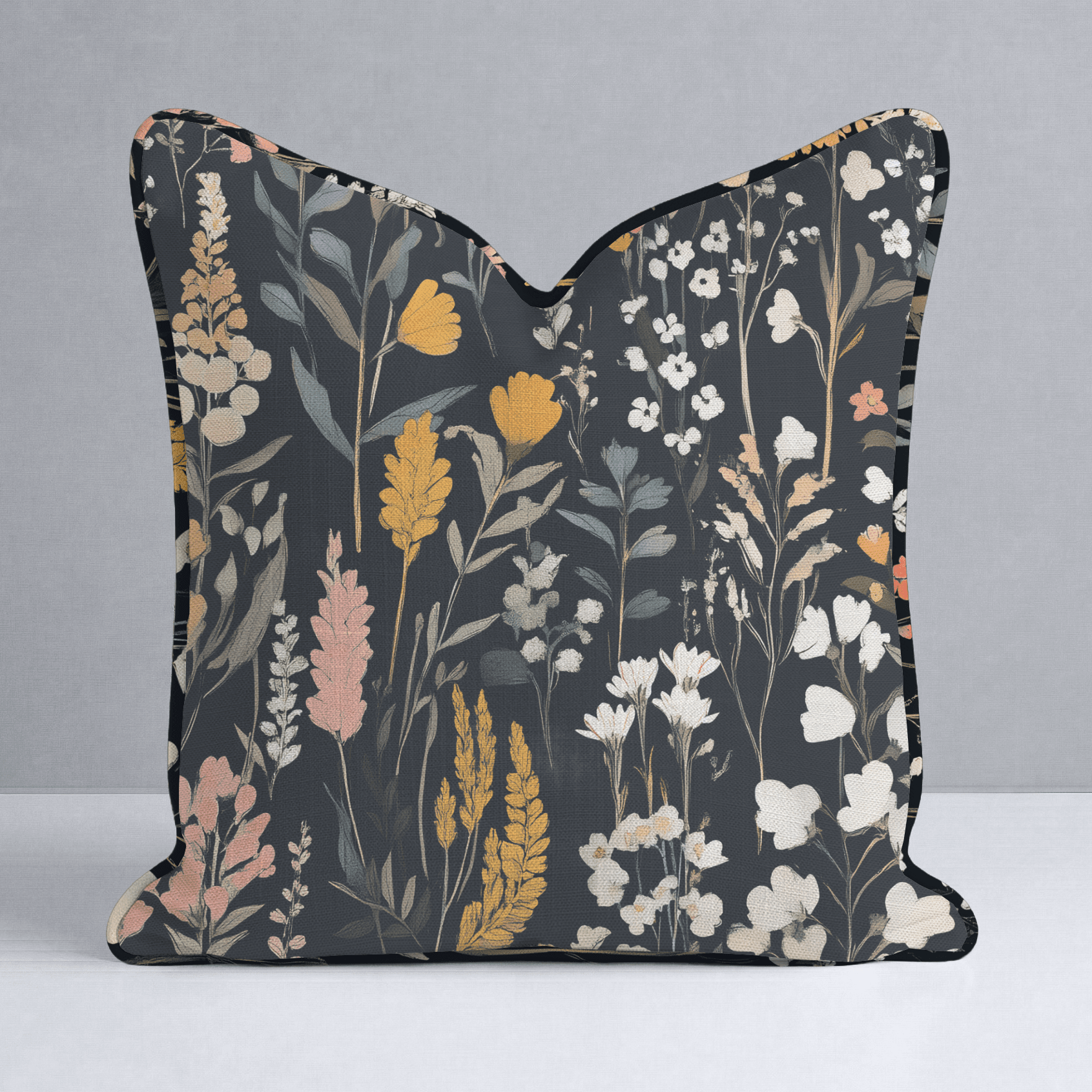 Bell Meadow Throw Pillow - Benton Lane Home - Lemon Park