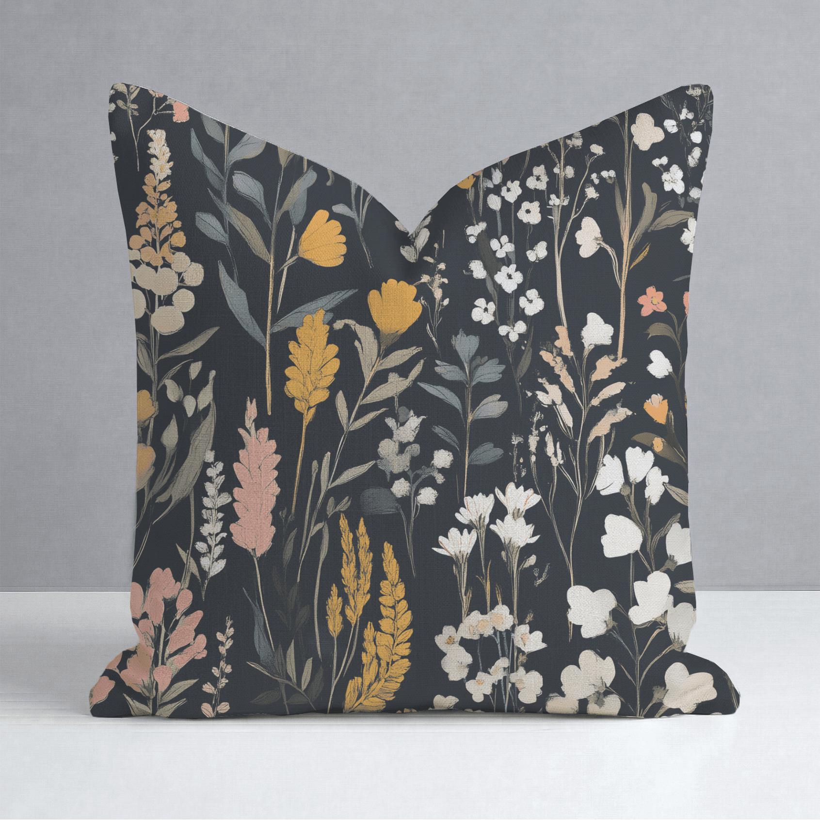 Bell Meadow Throw Pillow - Benton Lane Home - Lemon Park