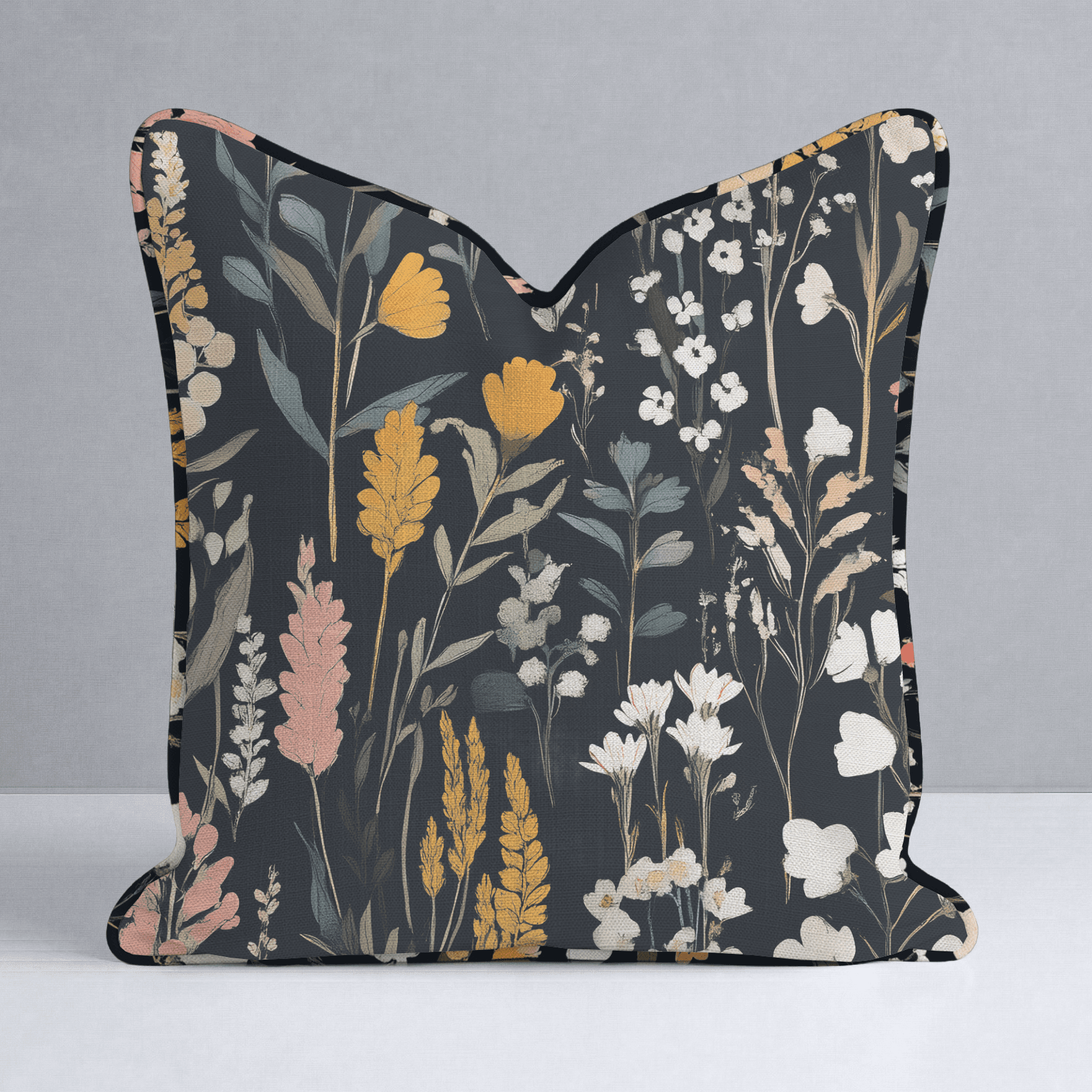 Bell Meadow Throw Pillow - Benton Lane Home - Lemon Park