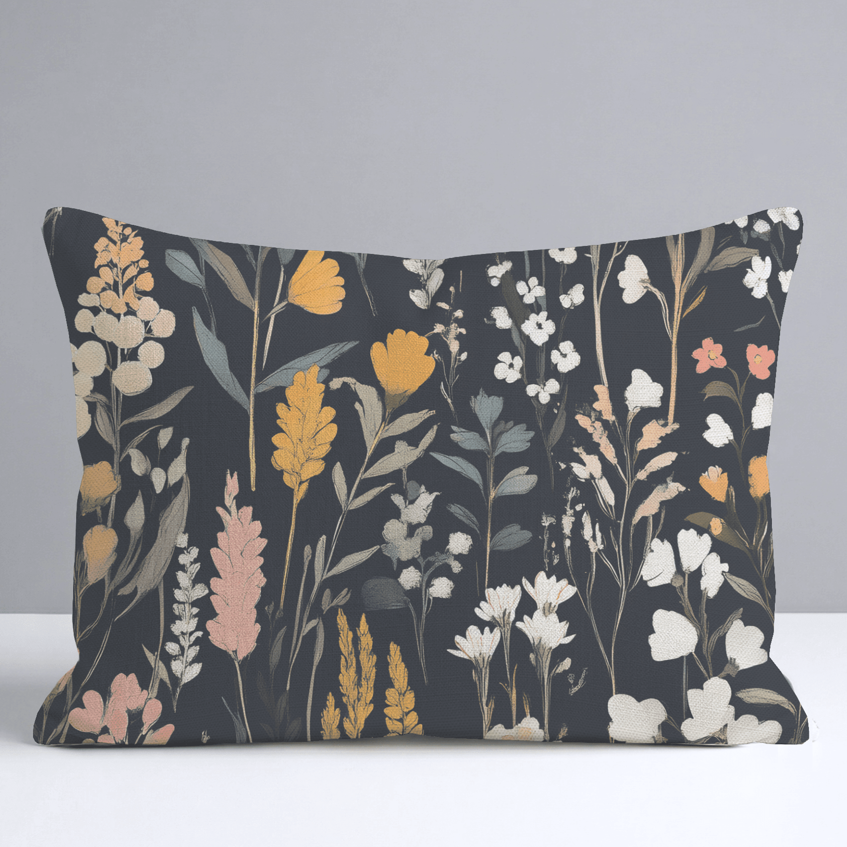Bell Meadow Throw Pillow - Benton Lane Home - Lemon Park