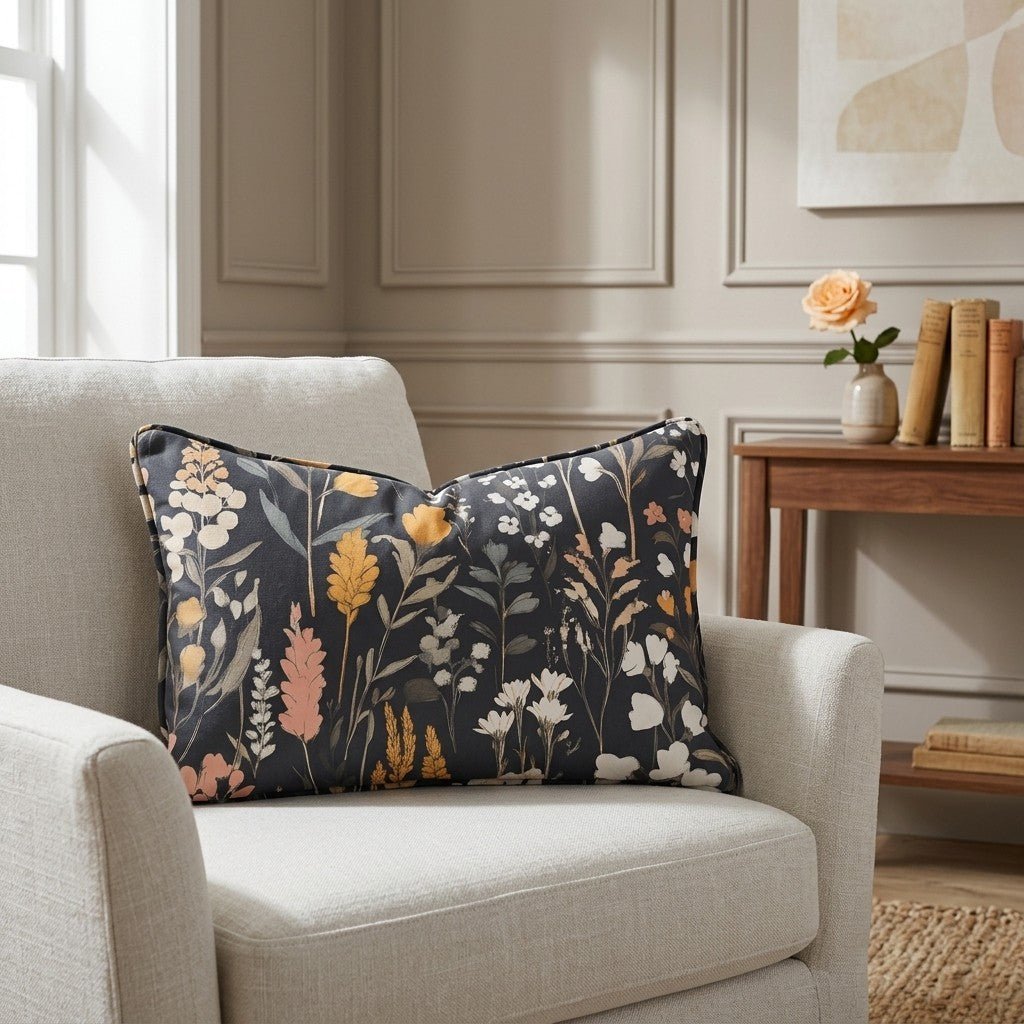 Bell Meadow Throw Pillow - Benton Lane Home - Lemon Park