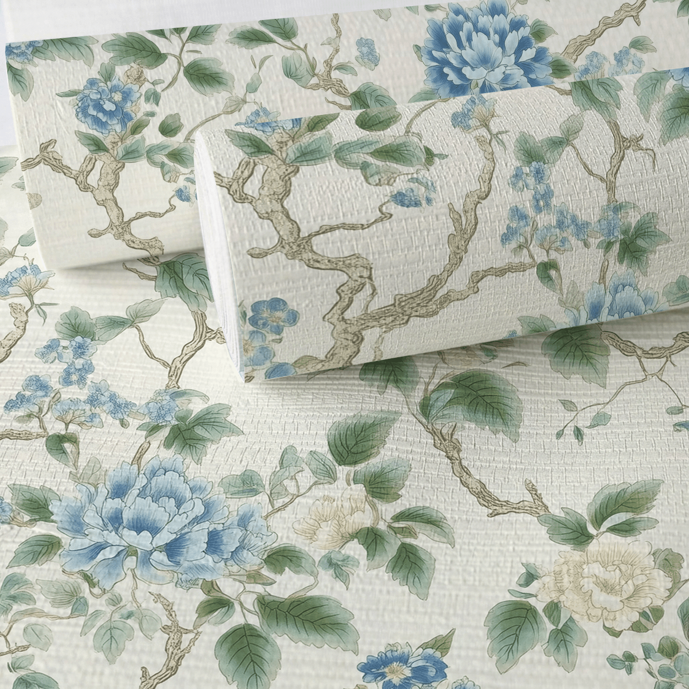 Bellagio Faux Grasscloth Wallpaper - Benton Lane Home - Painted Paper