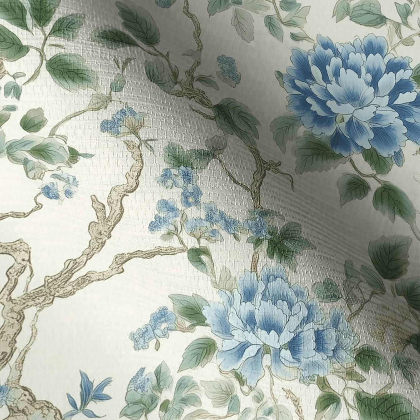 Bellagio Faux Grasscloth Wallpaper - Benton Lane Home - Painted Paper