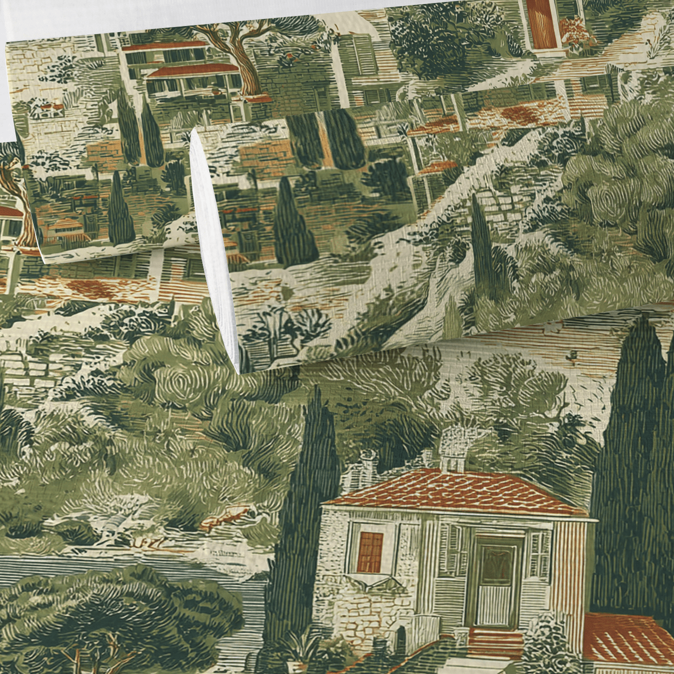 Bellagio Ink Faux Grasscloth Wallpaper - Painted Paper