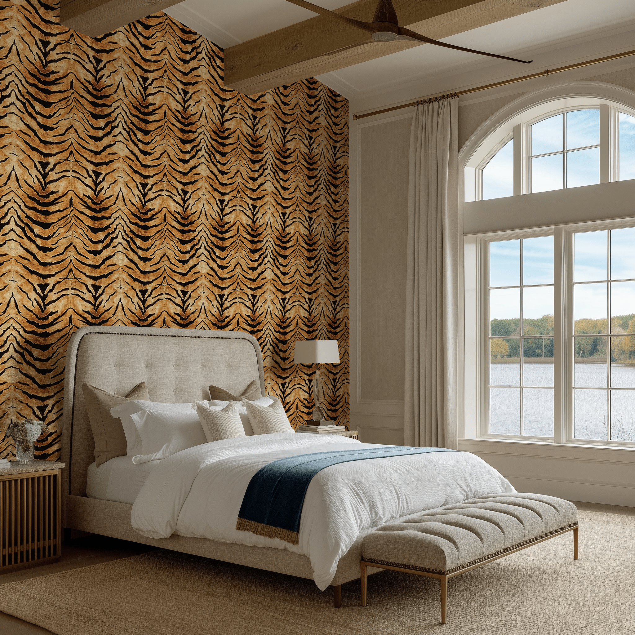 Bengal Wallpaper - Benton Lane Home - Painted Paper