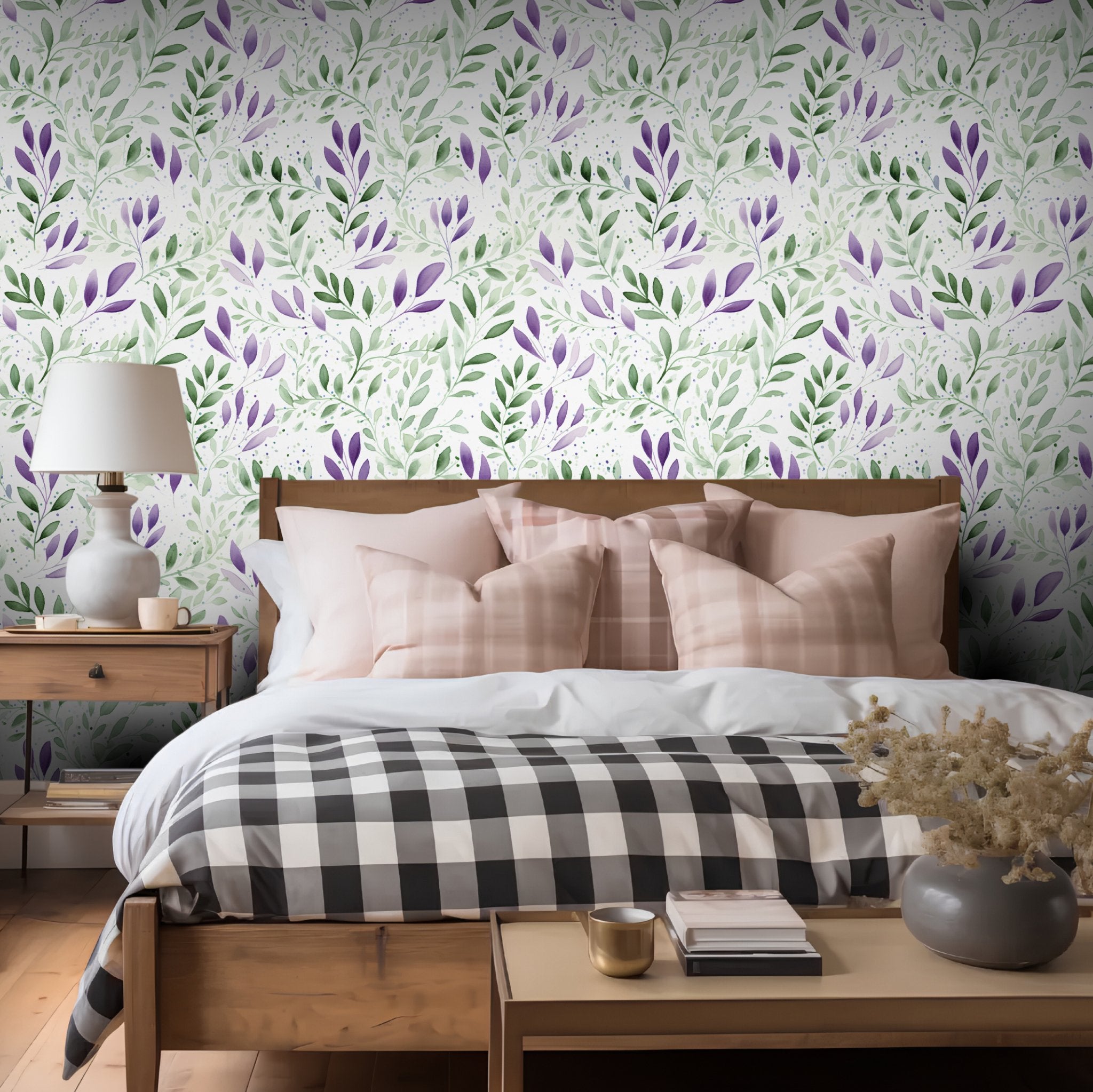 Berkley Botanical Wallpaper - Benton Lane Home - Painted Paper