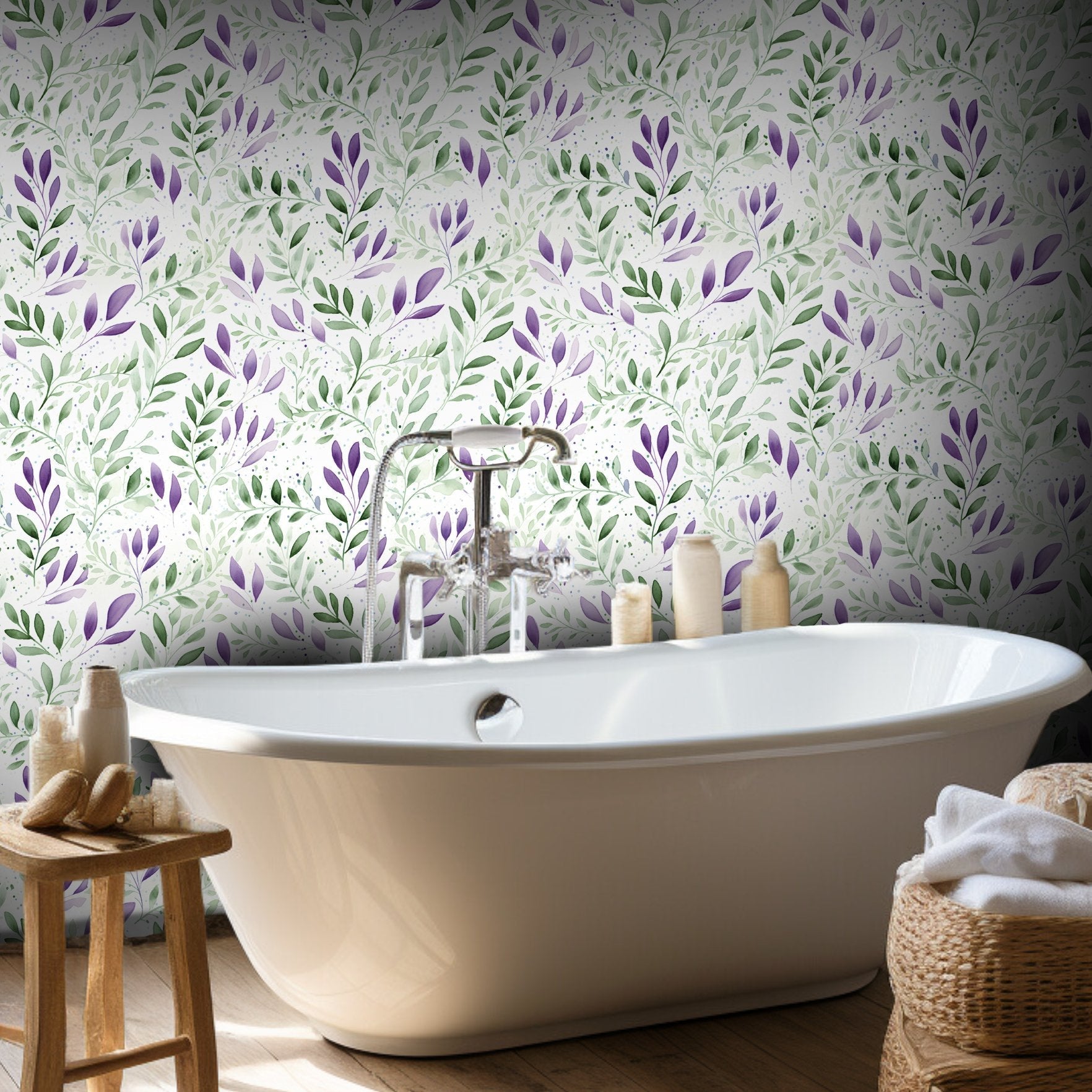 Berkley Botanical Wallpaper - Benton Lane Home - Painted Paper