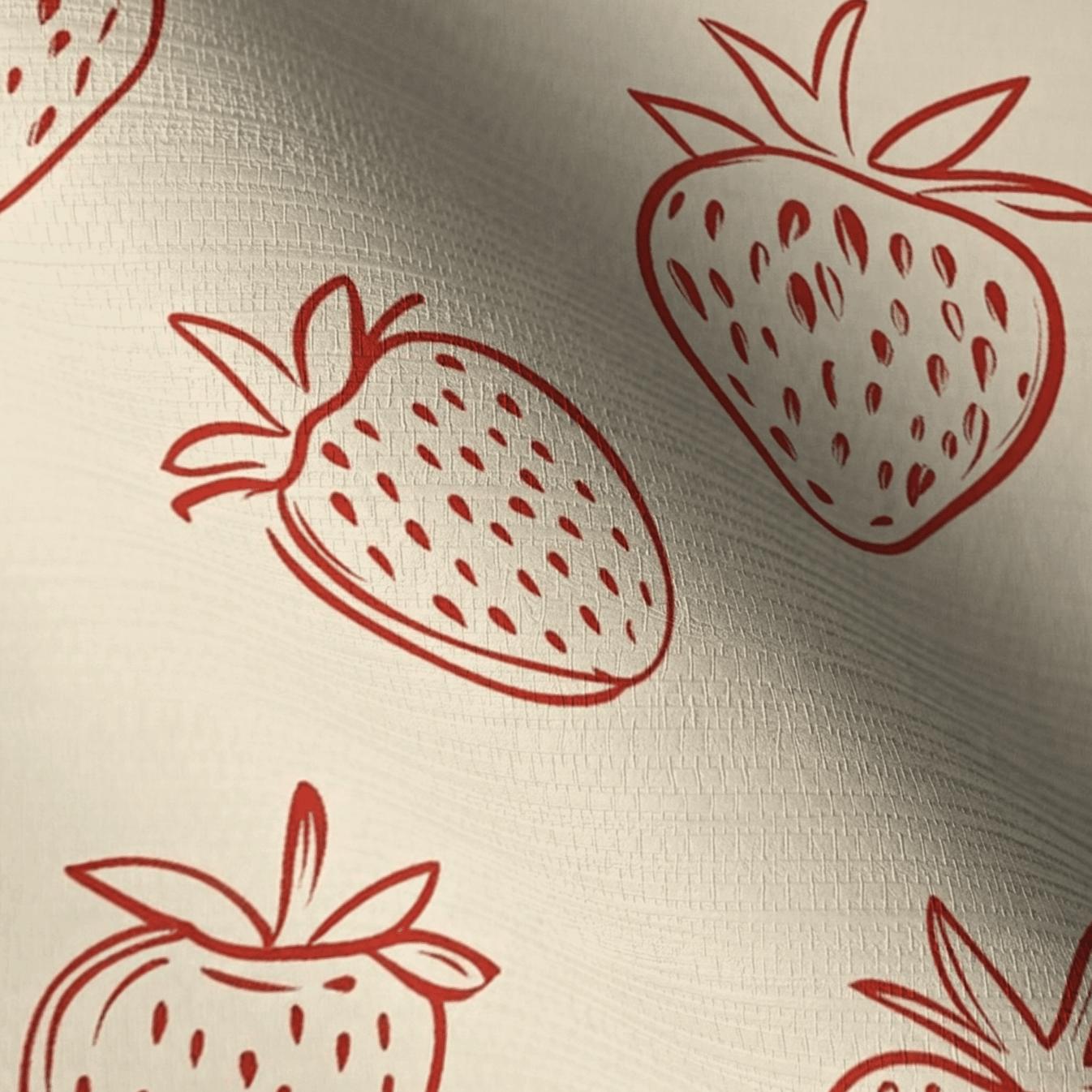 Berry Delight Faux Grasscloth Wallpaper - Lemon Park