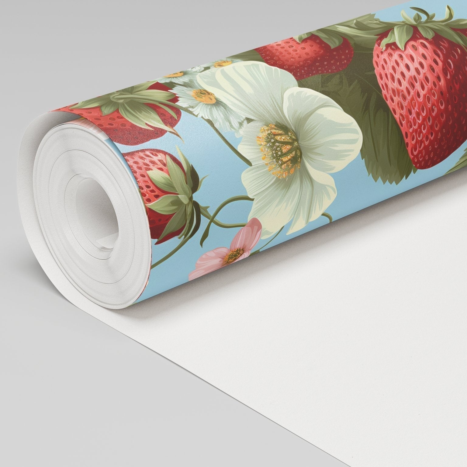 Berry Meadow Wallpaper - Benton Lane Home - Painted Paper