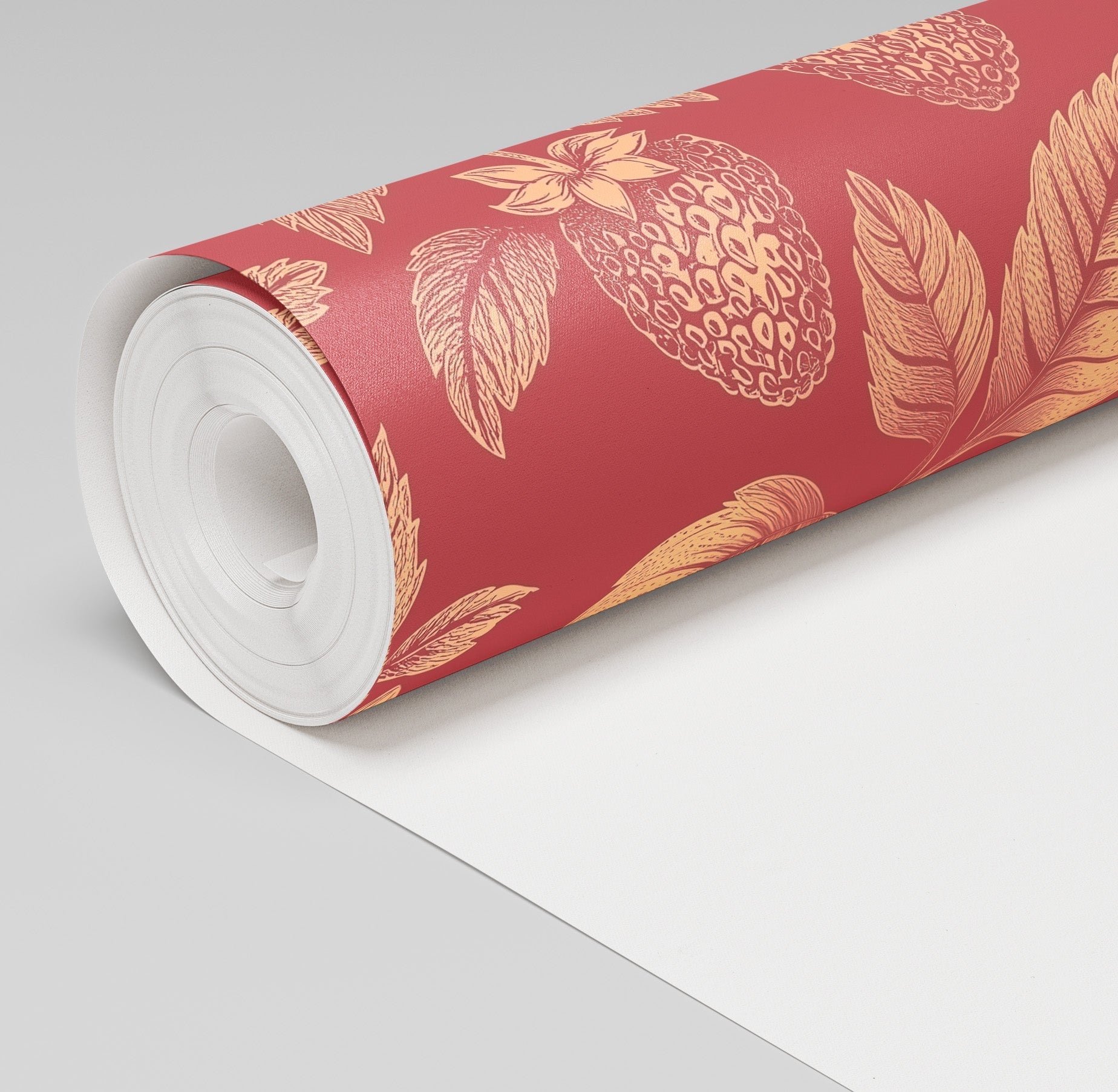 Berry Patch Wallpaper - Painted Paper