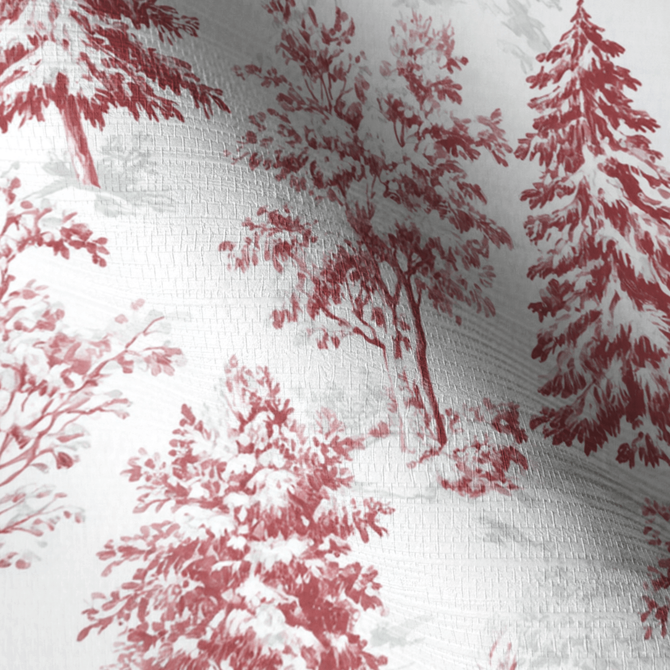 Berry Woods Faux Grasscloth Wallpaper - Lemon Park