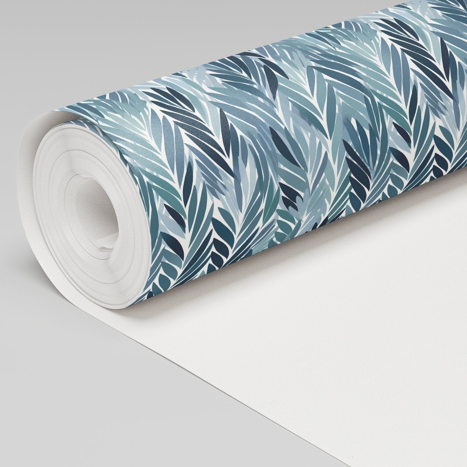 Bertie Blue Wallpaper - Benton Lane Home - Painted Paper