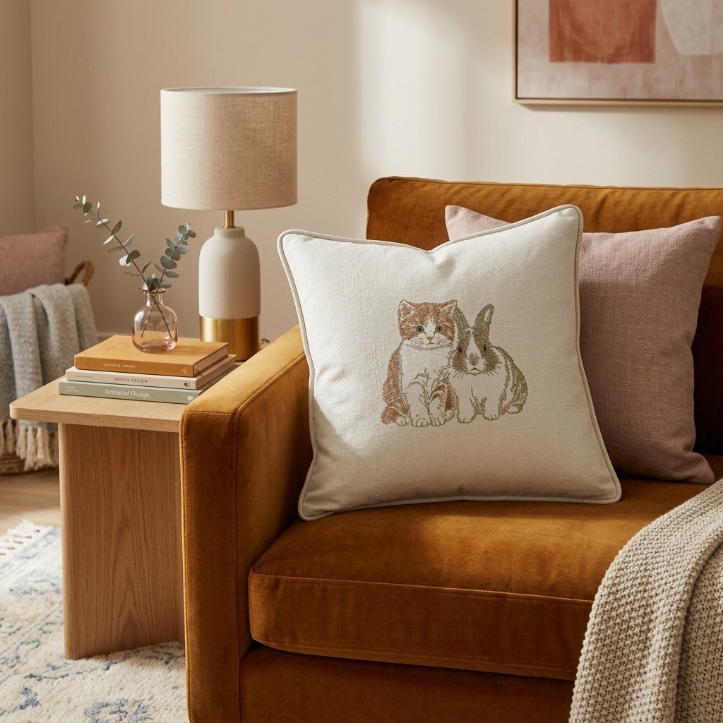 Best Friends Throw Pillow - Benton Lane Home - Hillcroft Home