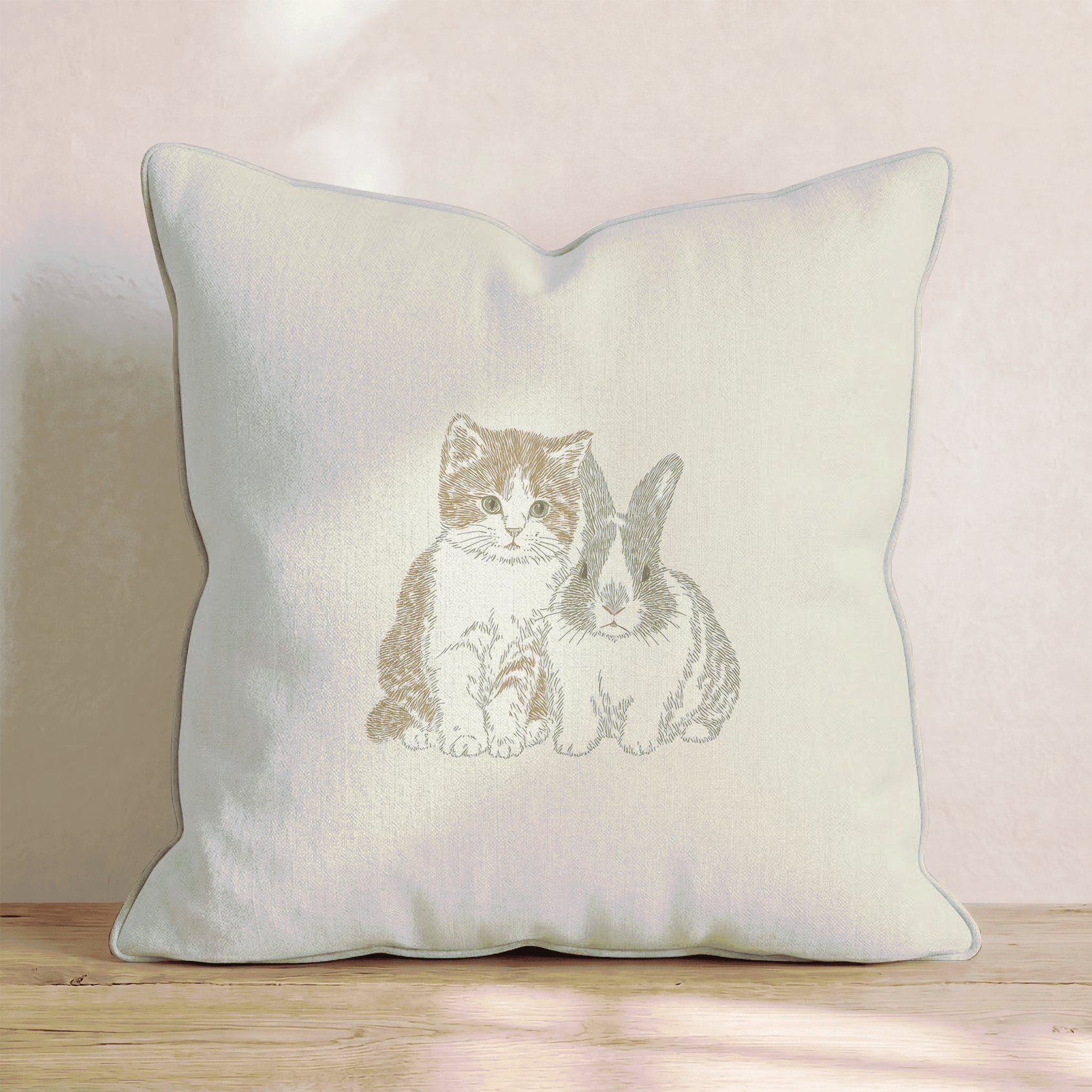 Best Friends Throw Pillow - Benton Lane Home - Hillcroft Home