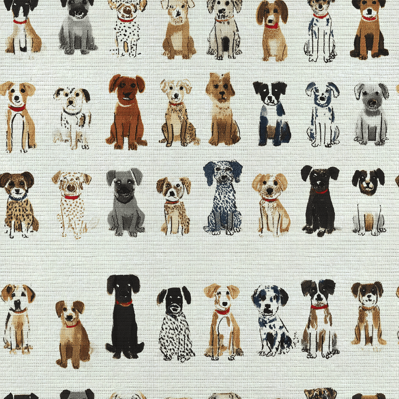 Best In Show Faux Grasscloth Wallpaper - Painted Paper