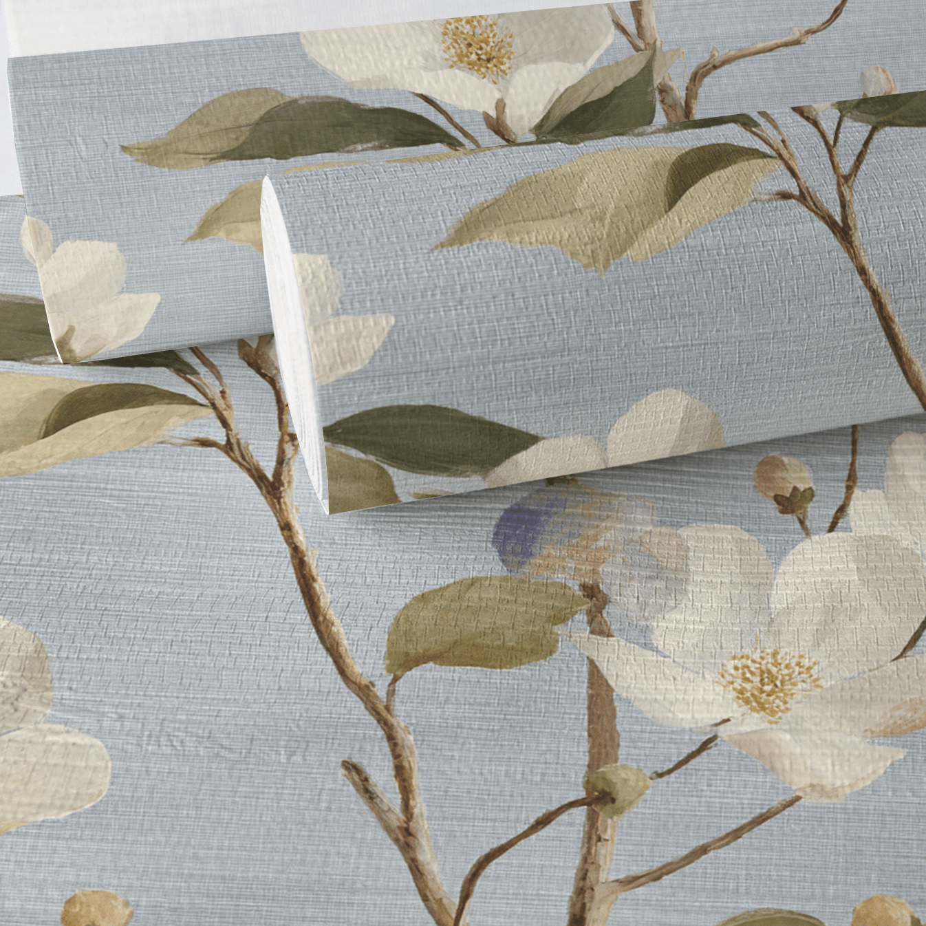 Beverley Faux Grasscloth Wallpaper - Lemon Park