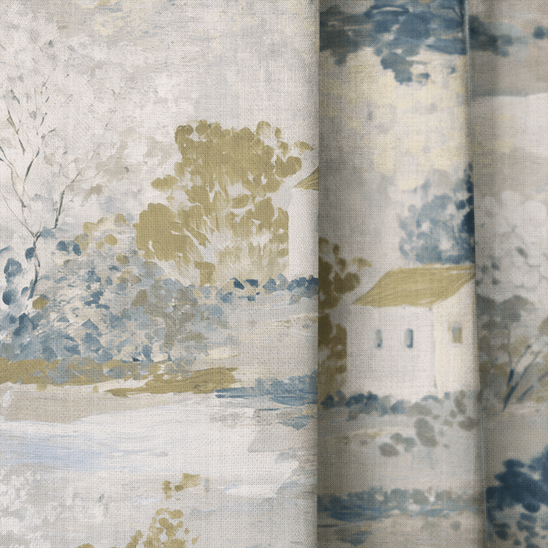 Beyond the Gate - Drapery - Benton Lane Home - Lemon Park