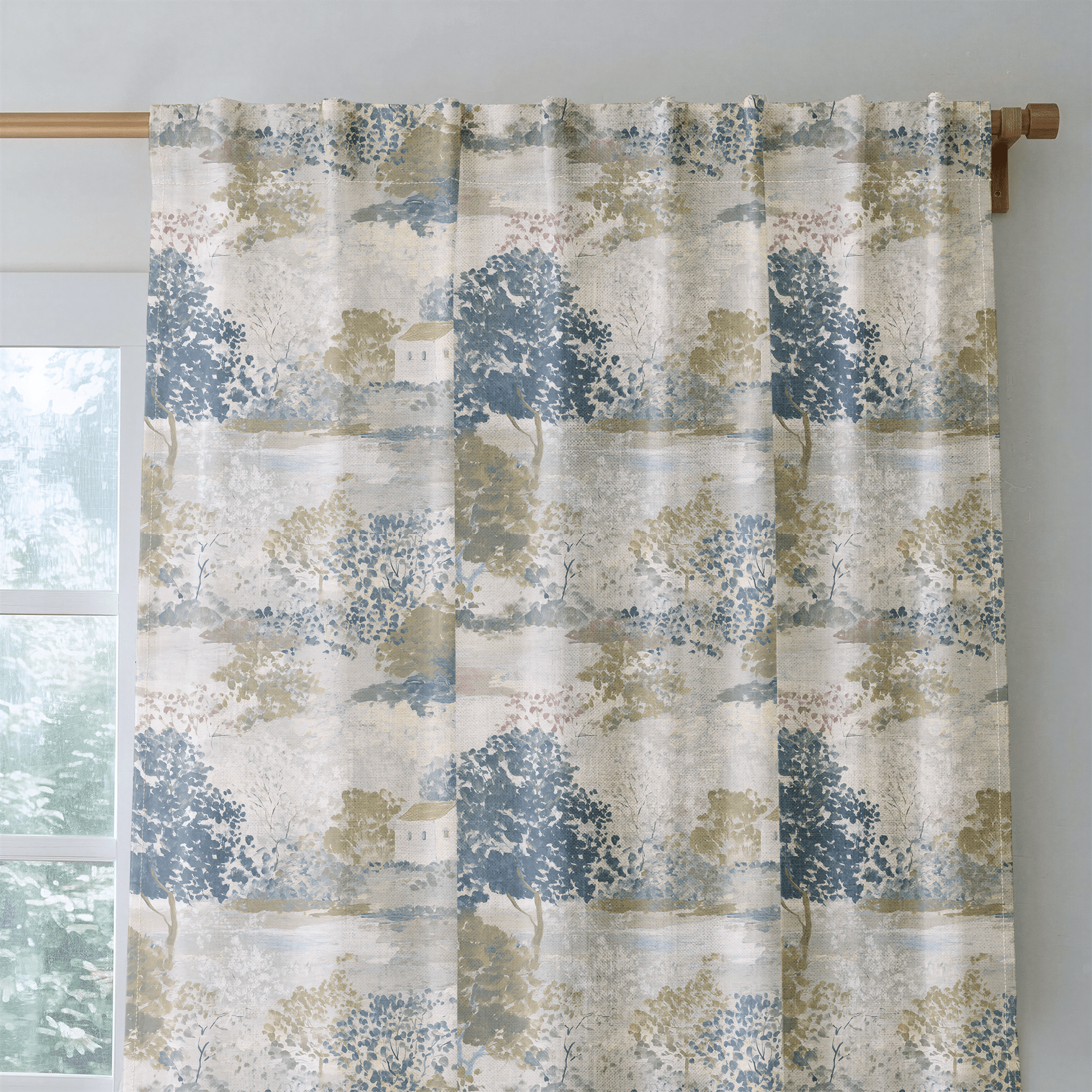 Beyond the Gate - Drapery - Benton Lane Home - Lemon Park