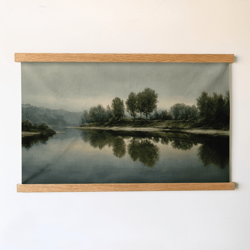 Beyond the River Bend - Tapestry - Benton Lane Home - Painted Paper