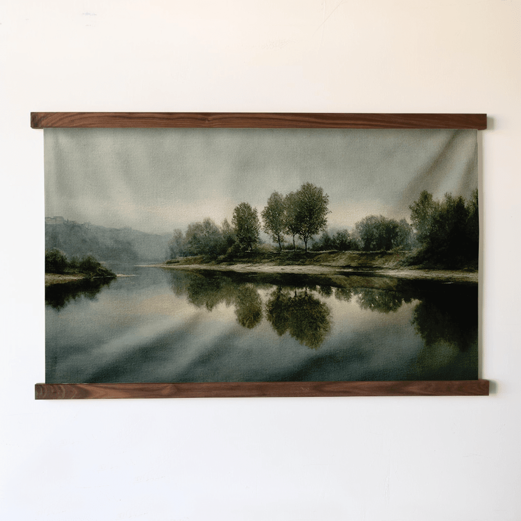 Beyond the River Bend - Tapestry - Benton Lane Home - Painted Paper