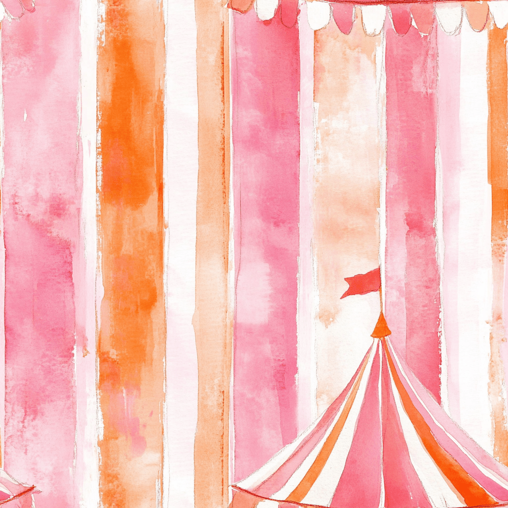 Big Top Breeze Wallpaper - Benton Lane Home - Painted Paper