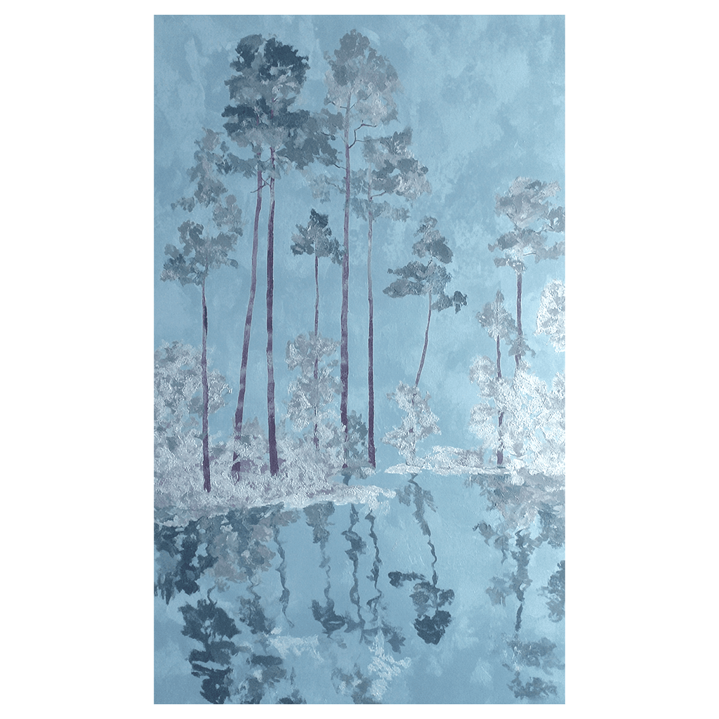 Birchwood (Blue) - Tapestry - Benton Lane Home - Lemon Park