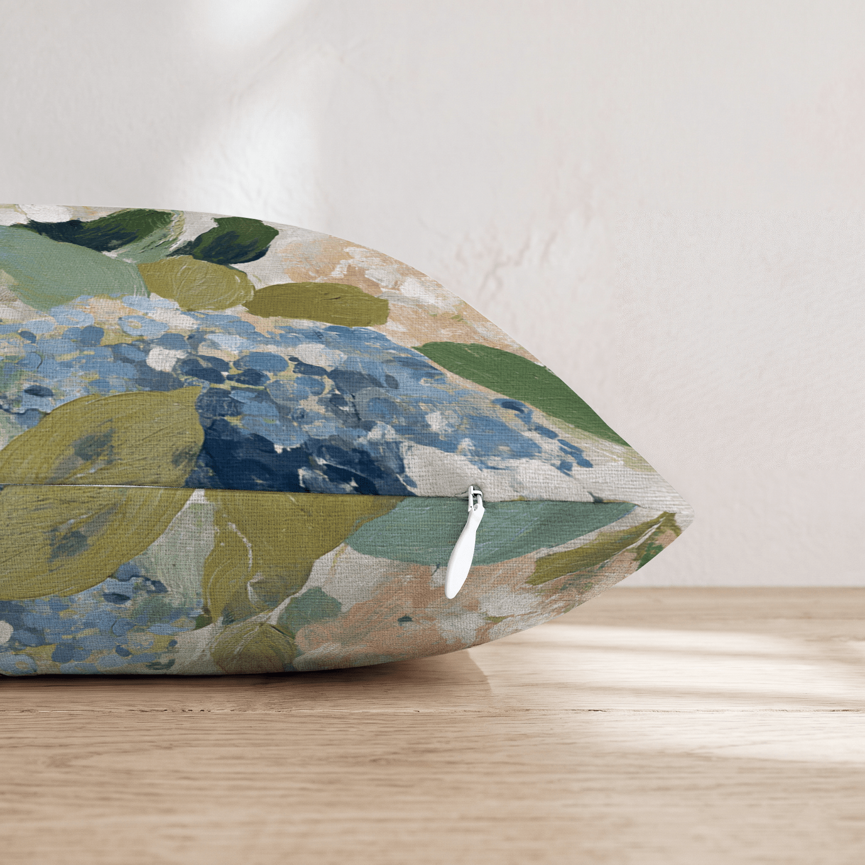 Birdie Floral Throw Pillow - Hillcroft Home