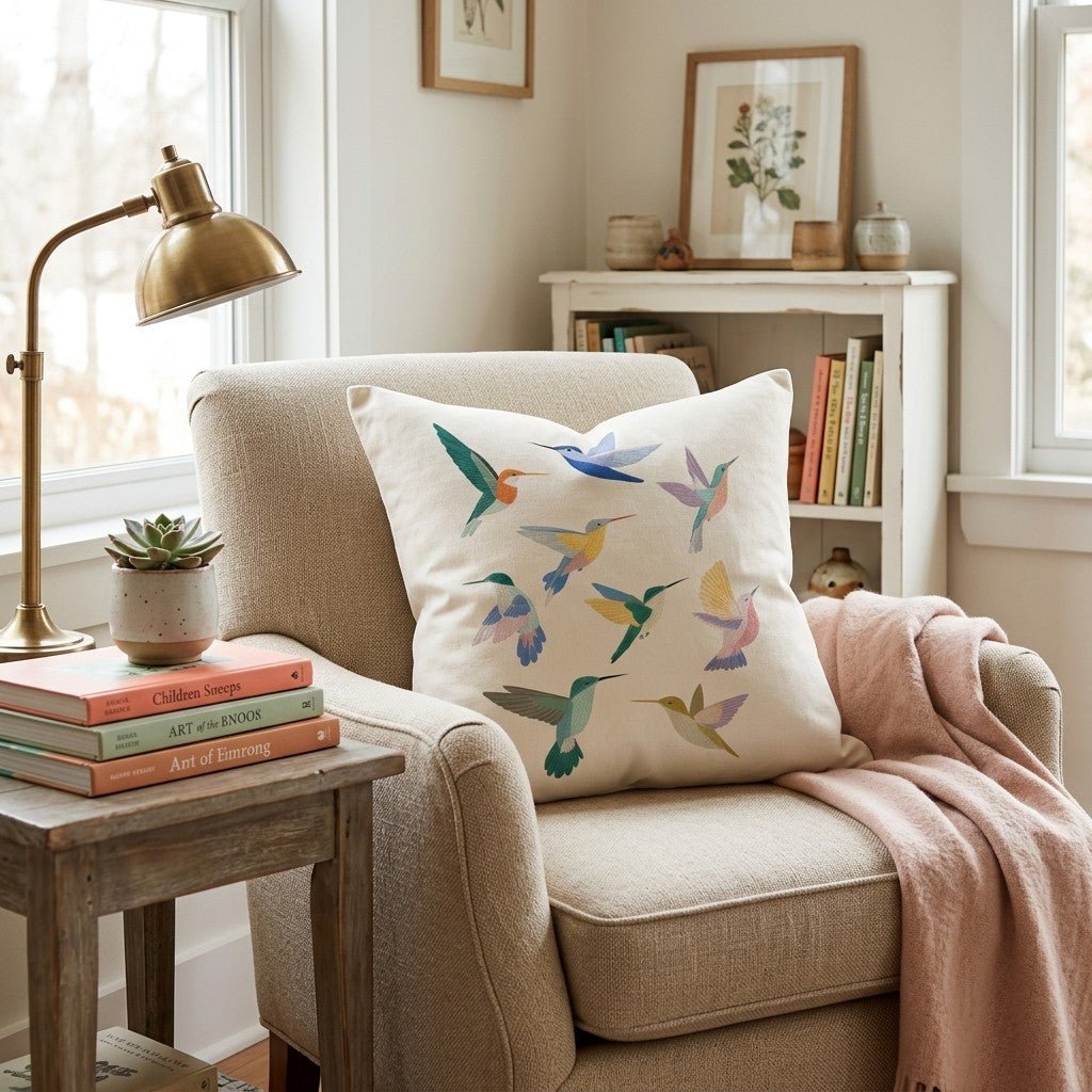 Birdie Throw Pillow - Benton Lane Home - Hillcroft Home