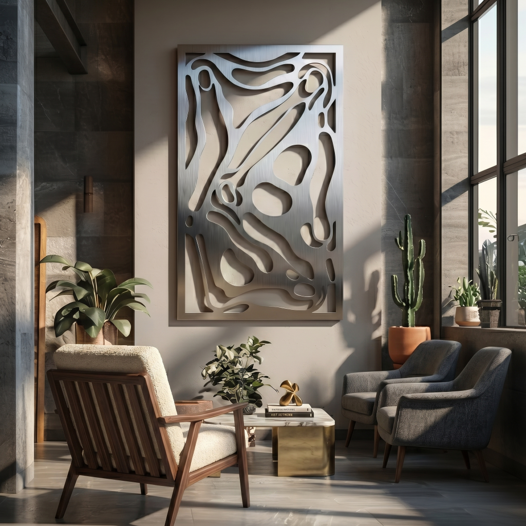 The Birdies View - Metal Wall Art