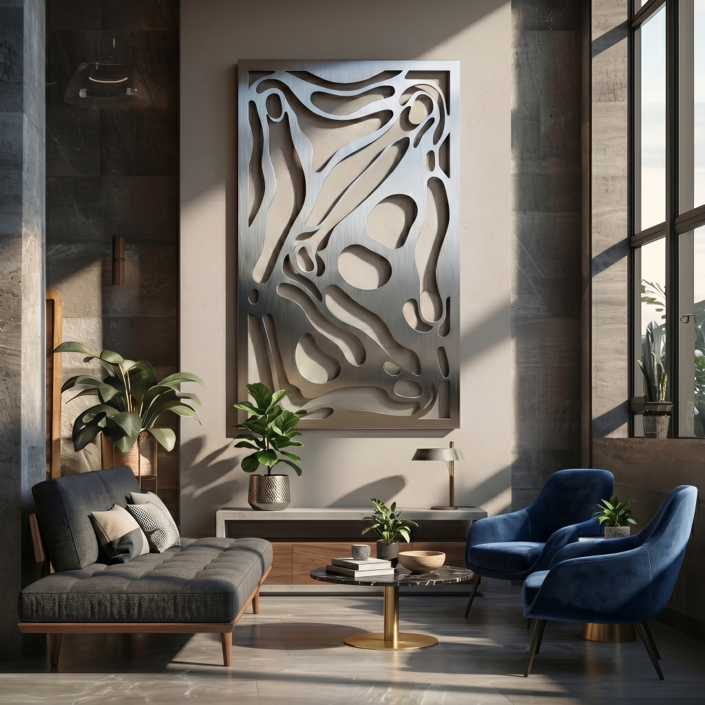 The Birdies View - Metal Wall Art