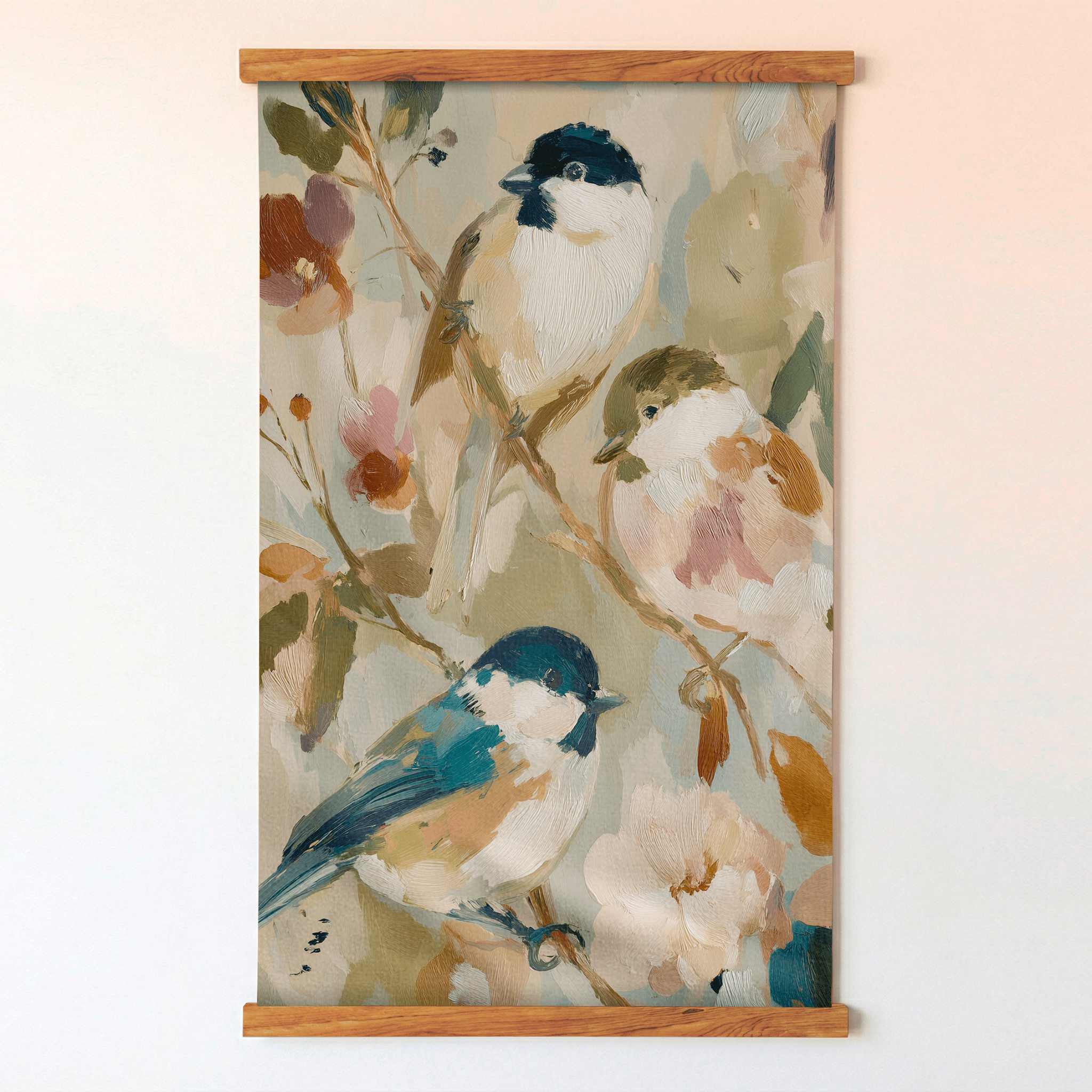 Birds of a Feather - Tapestry - Benton Lane Home - Lemon Park