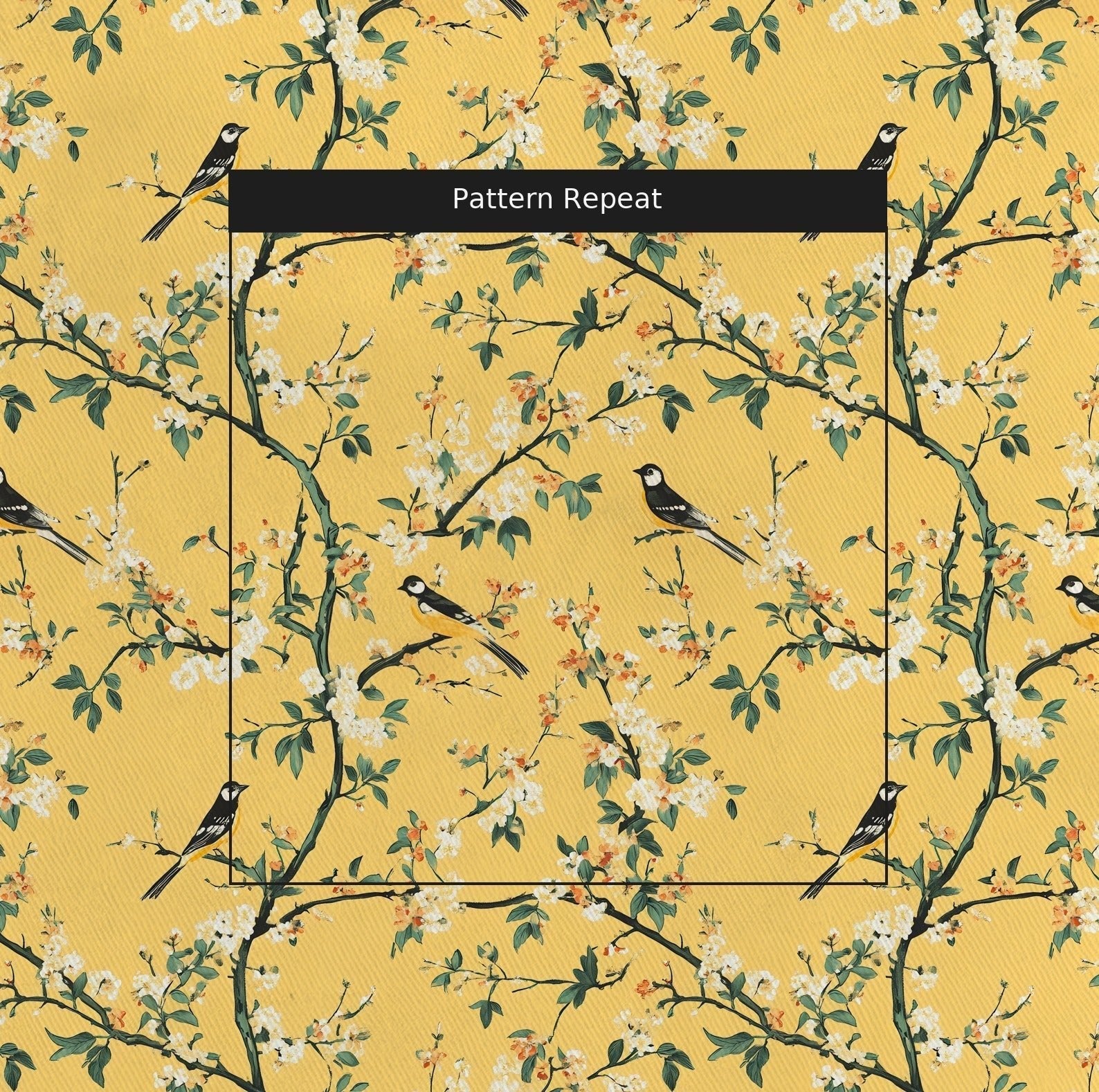 Birdsong - Fabric - Benton Lane Home - Lemon Park