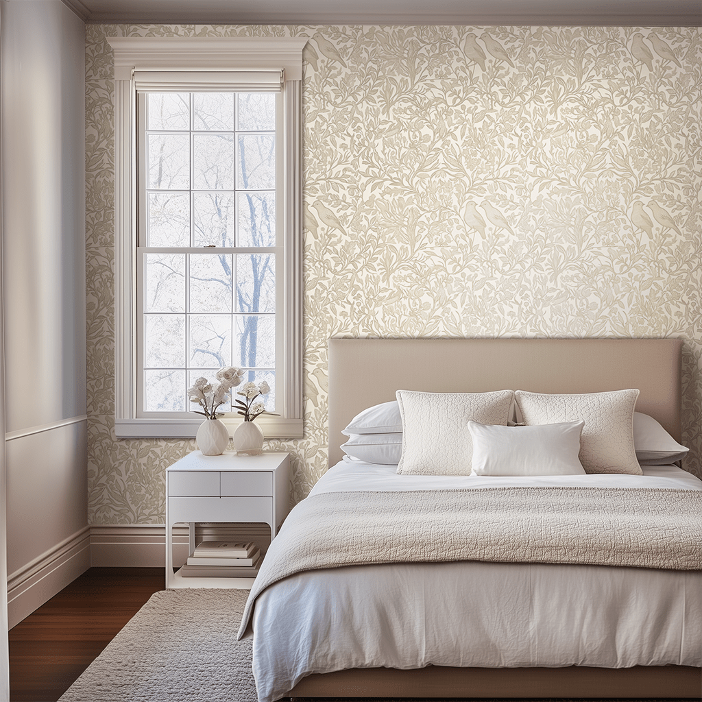 Birdsong Wallpaper - Benton Lane Home - Painted Paper
