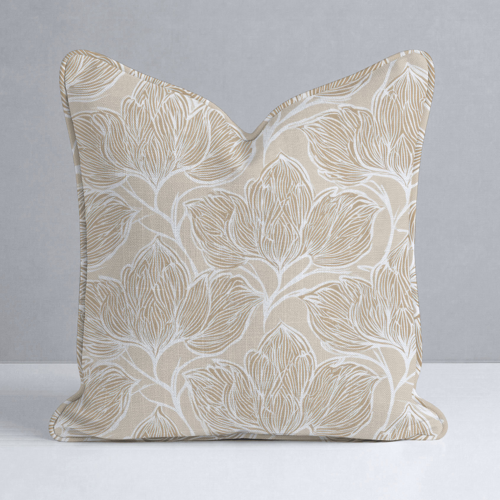 Biscotti Throw Pillow - Benton Lane Home - Lemon Park