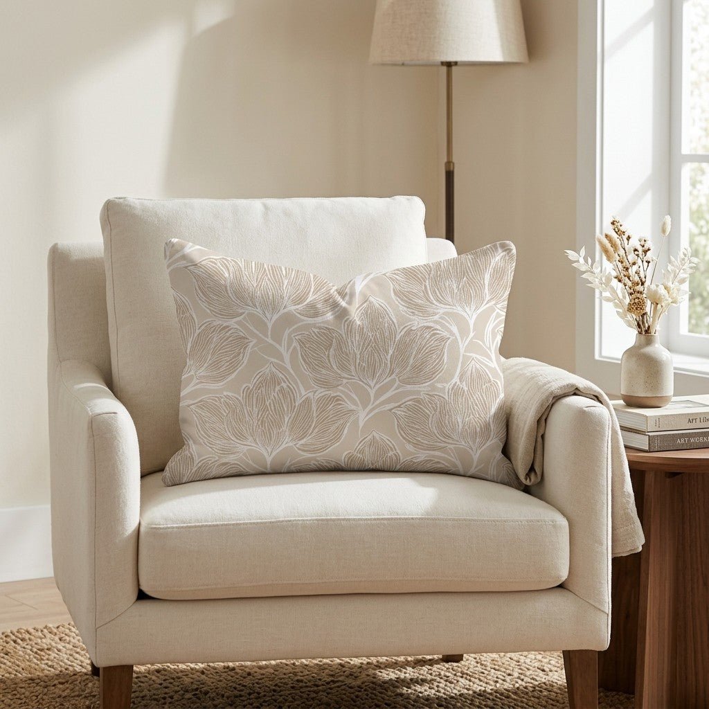 Biscotti Throw Pillow - Benton Lane Home - Lemon Park