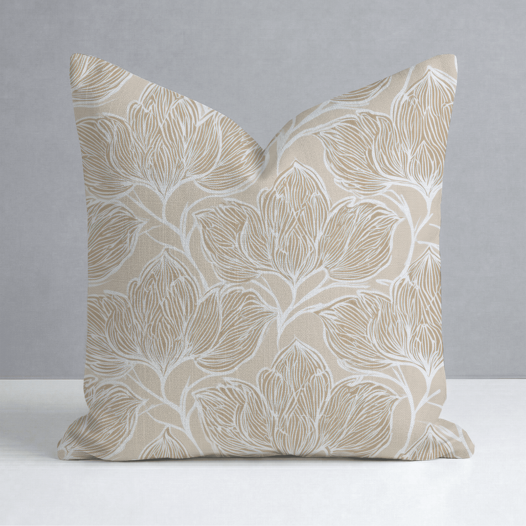 Biscotti Throw Pillow - Benton Lane Home - Lemon Park