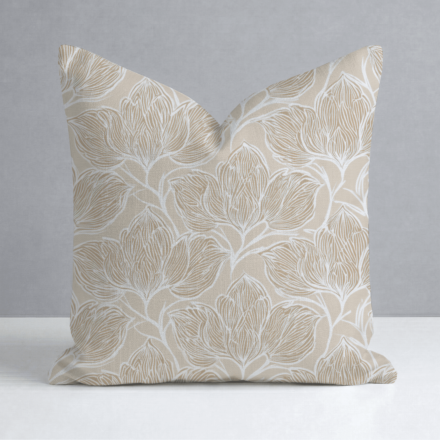 Biscotti Throw Pillow - Benton Lane Home - Lemon Park