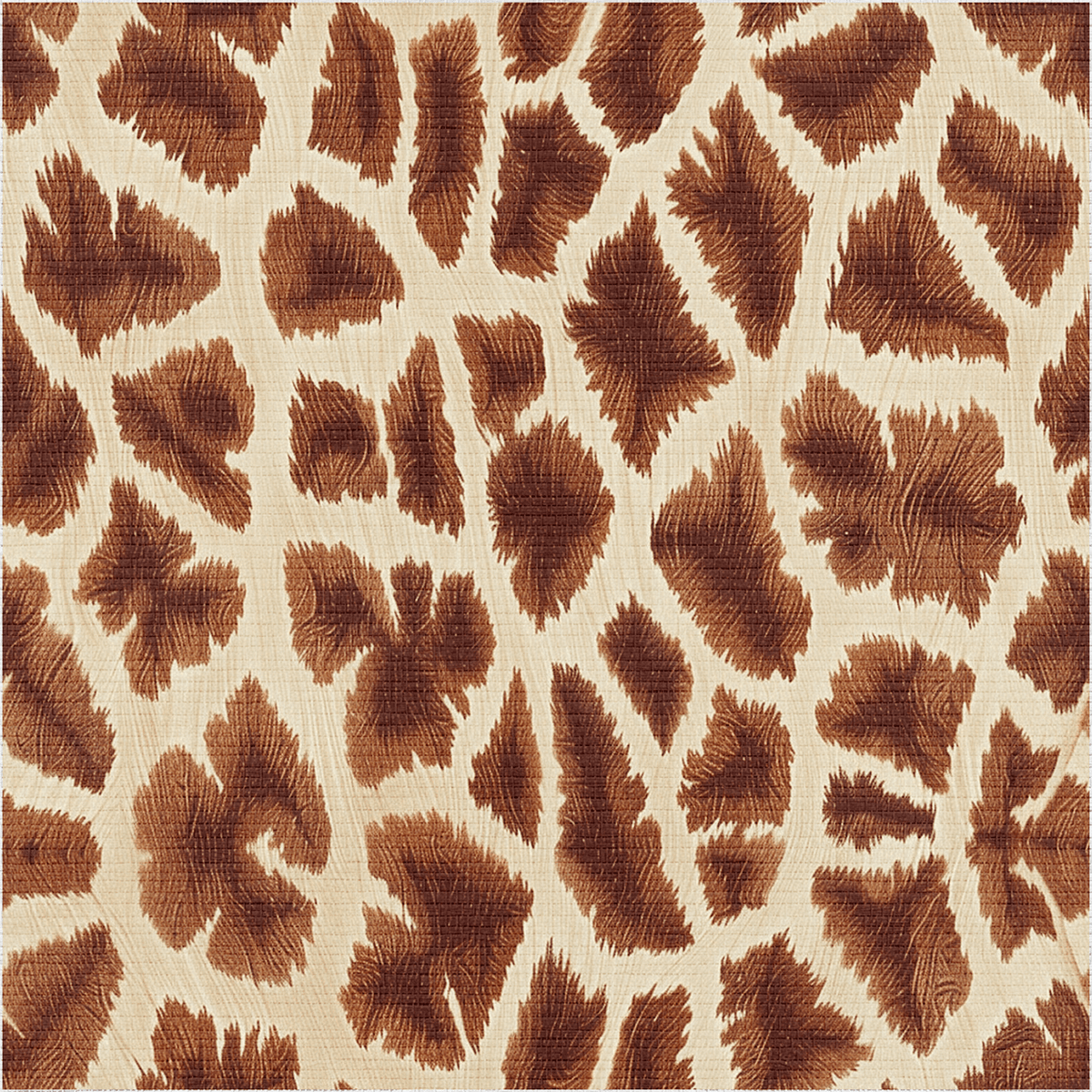 Bishop Giraffe Faux Grasscloth Wallpaper - Painted Paper