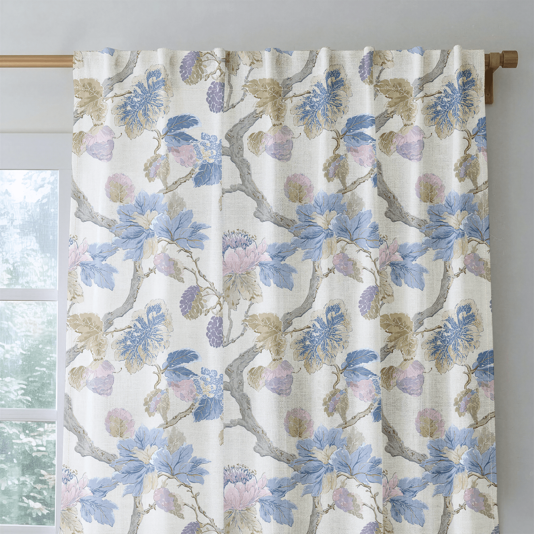 Blackberry & Bloom - Drapery - Benton Lane Home - Lemon Park