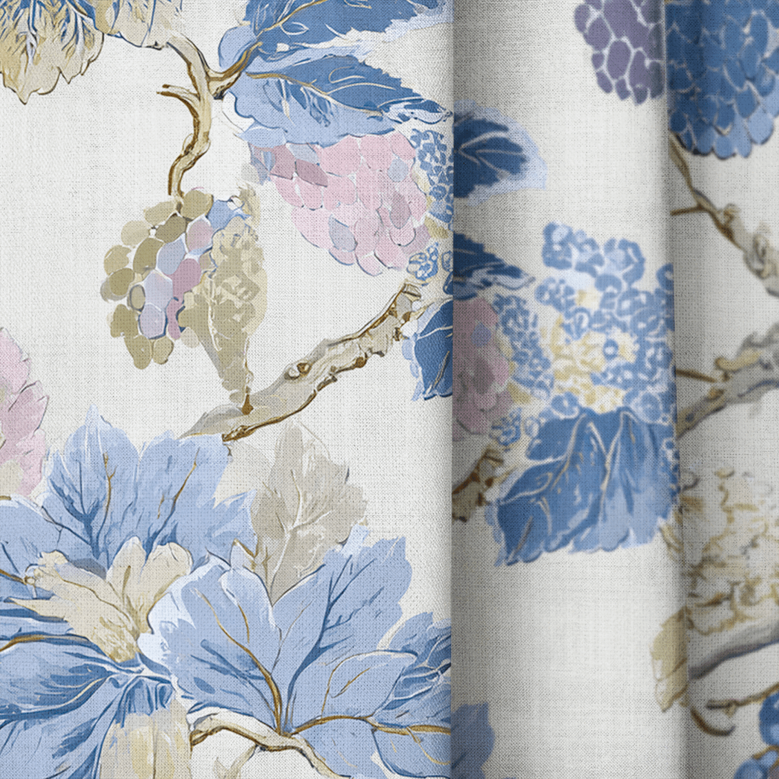 Blackberry & Bloom - Drapery - Benton Lane Home - Lemon Park