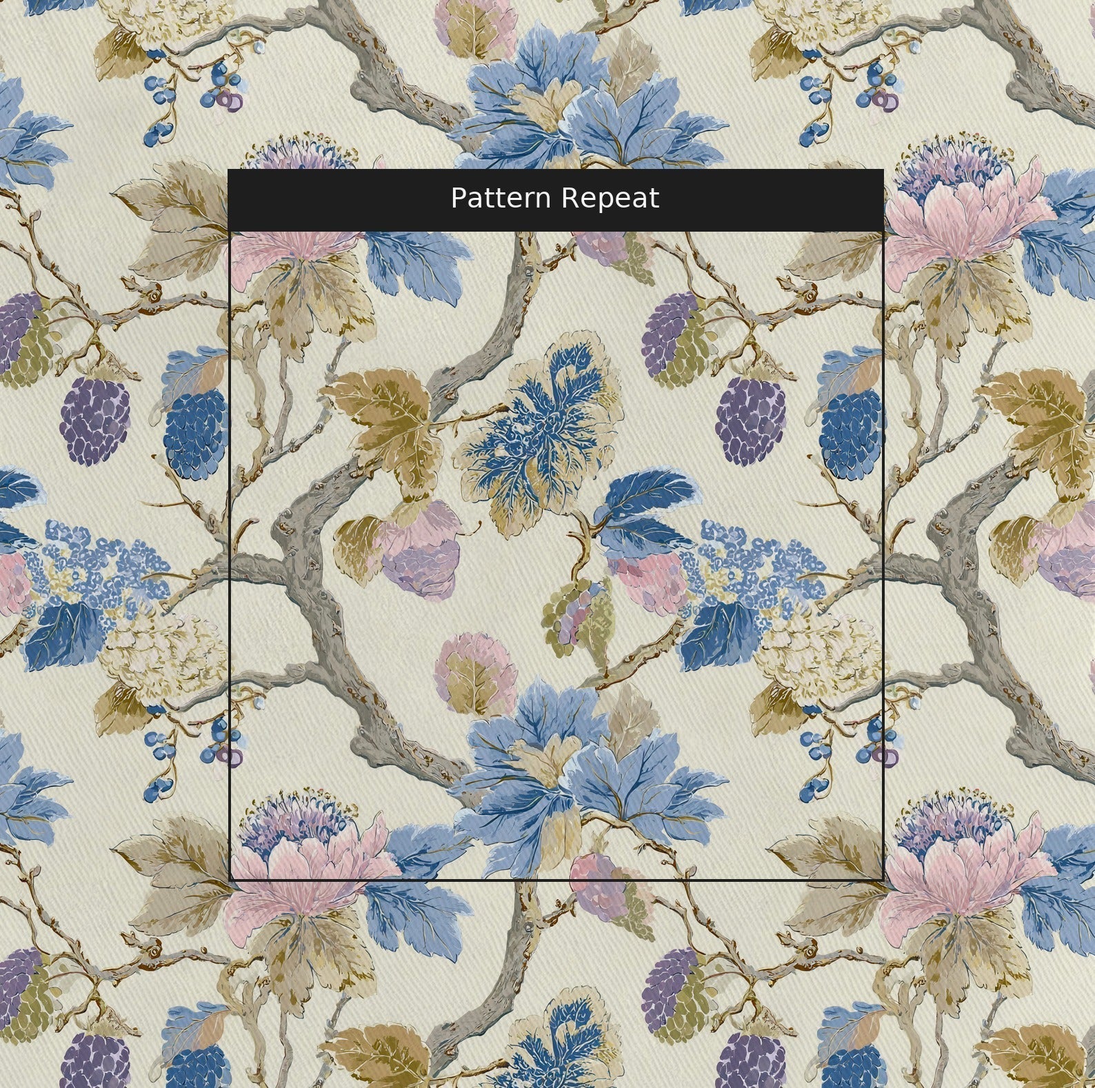 Blackberry & Bloom - Fabric - Benton Lane Home - Lemon Park