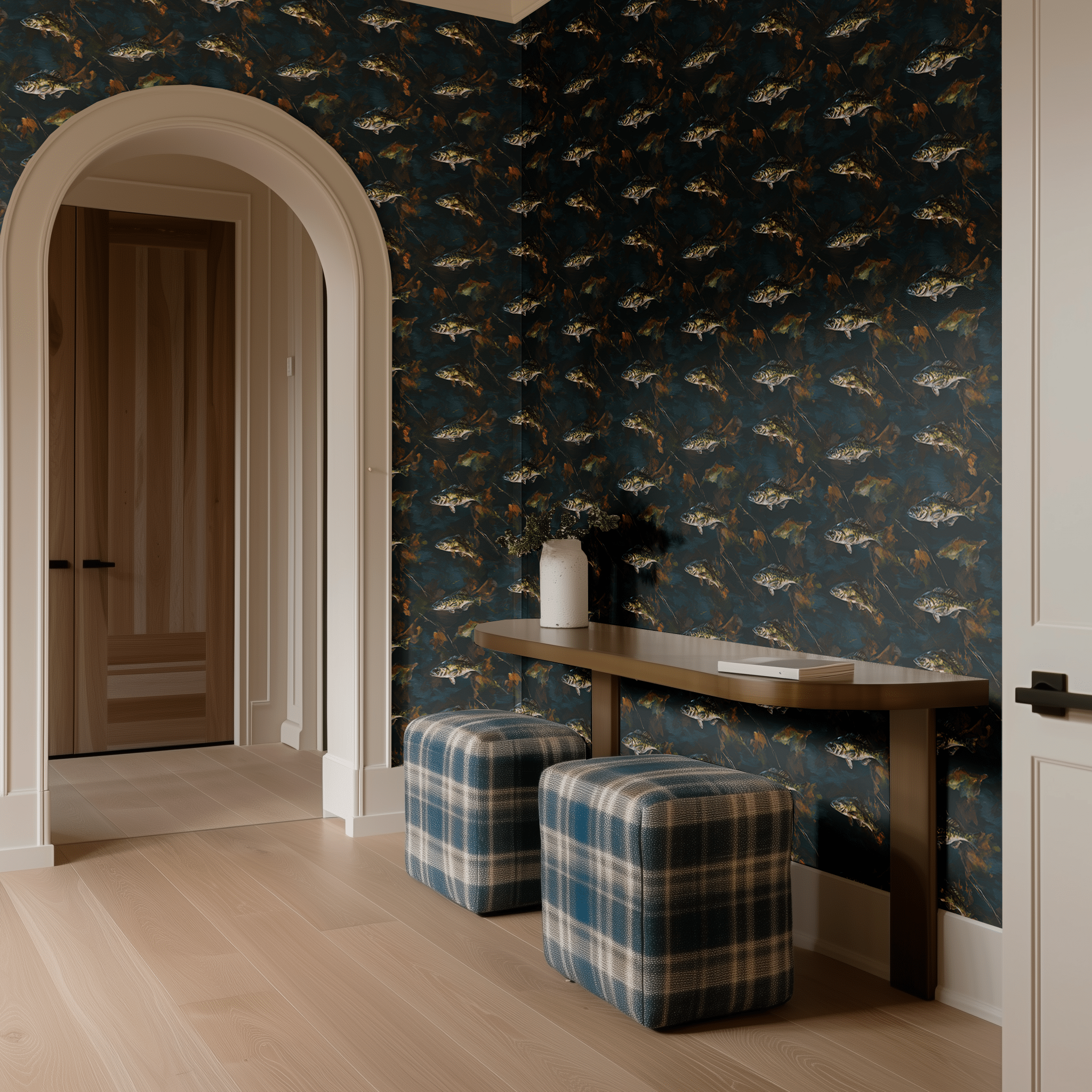 Blackwater Bend Wallpaper - Painted Paper