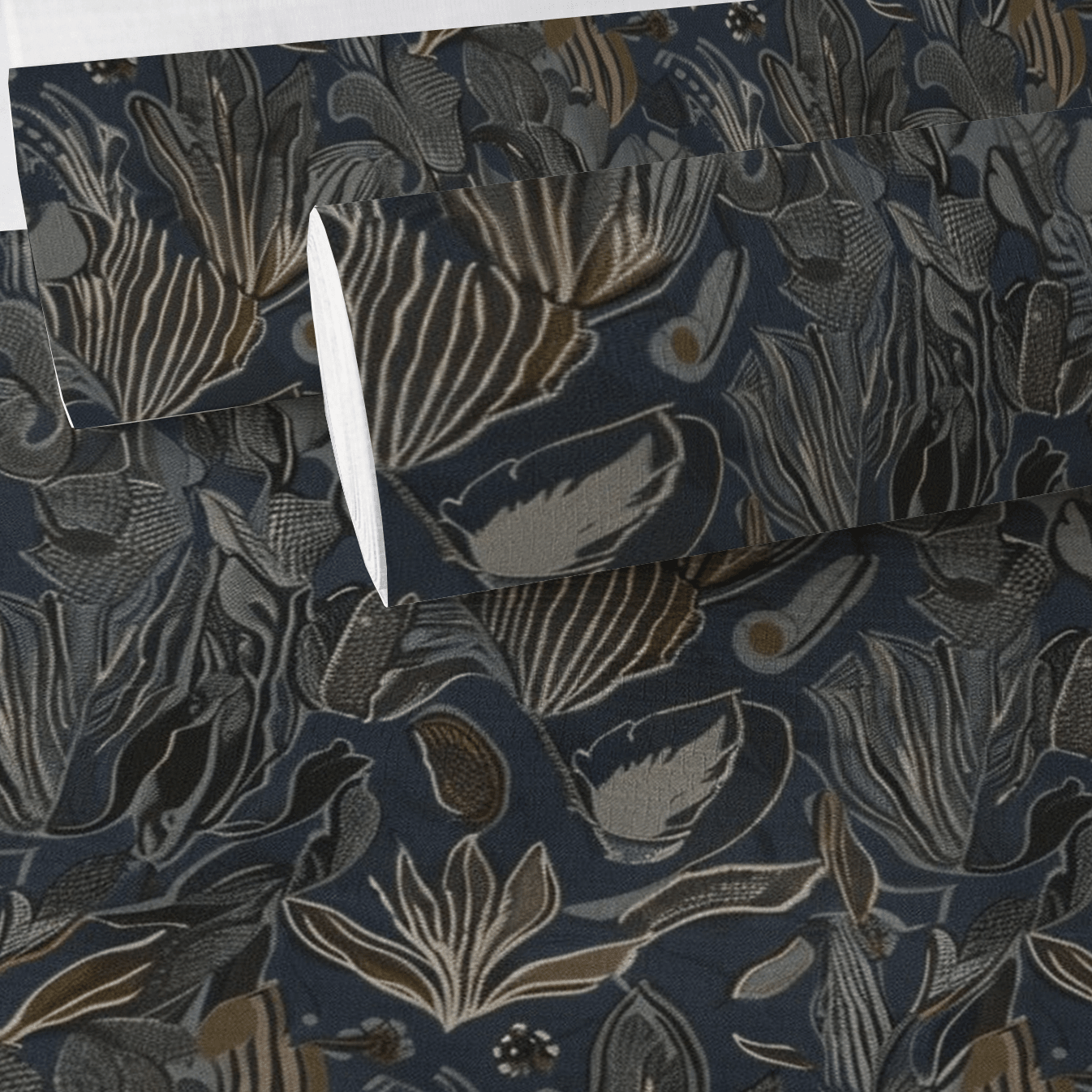 Blake Faux Grasscloth Wallpaper - Benton Lane Home - Painted Paper