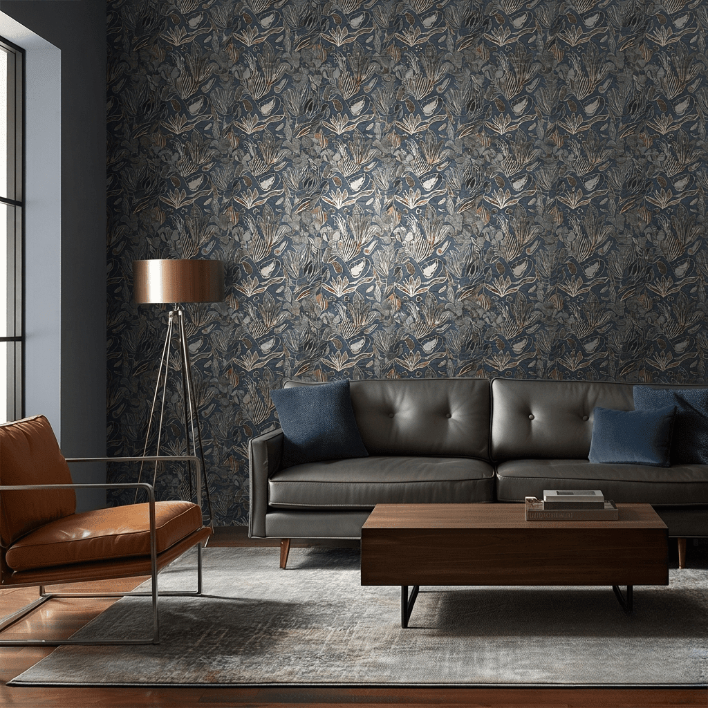 Blake Faux Grasscloth Wallpaper - Benton Lane Home - Painted Paper