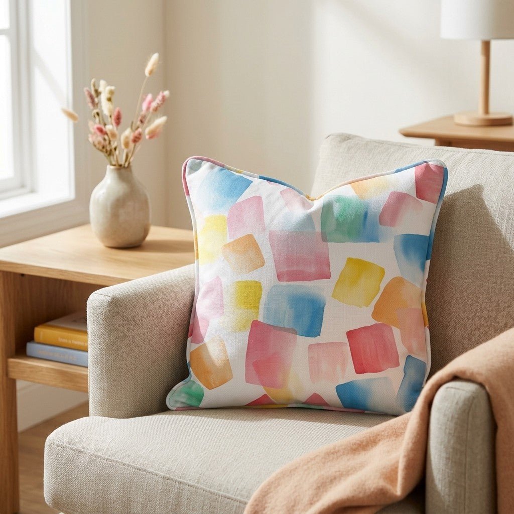 Blaze Throw Pillow - Benton Lane Home - Lemon Park
