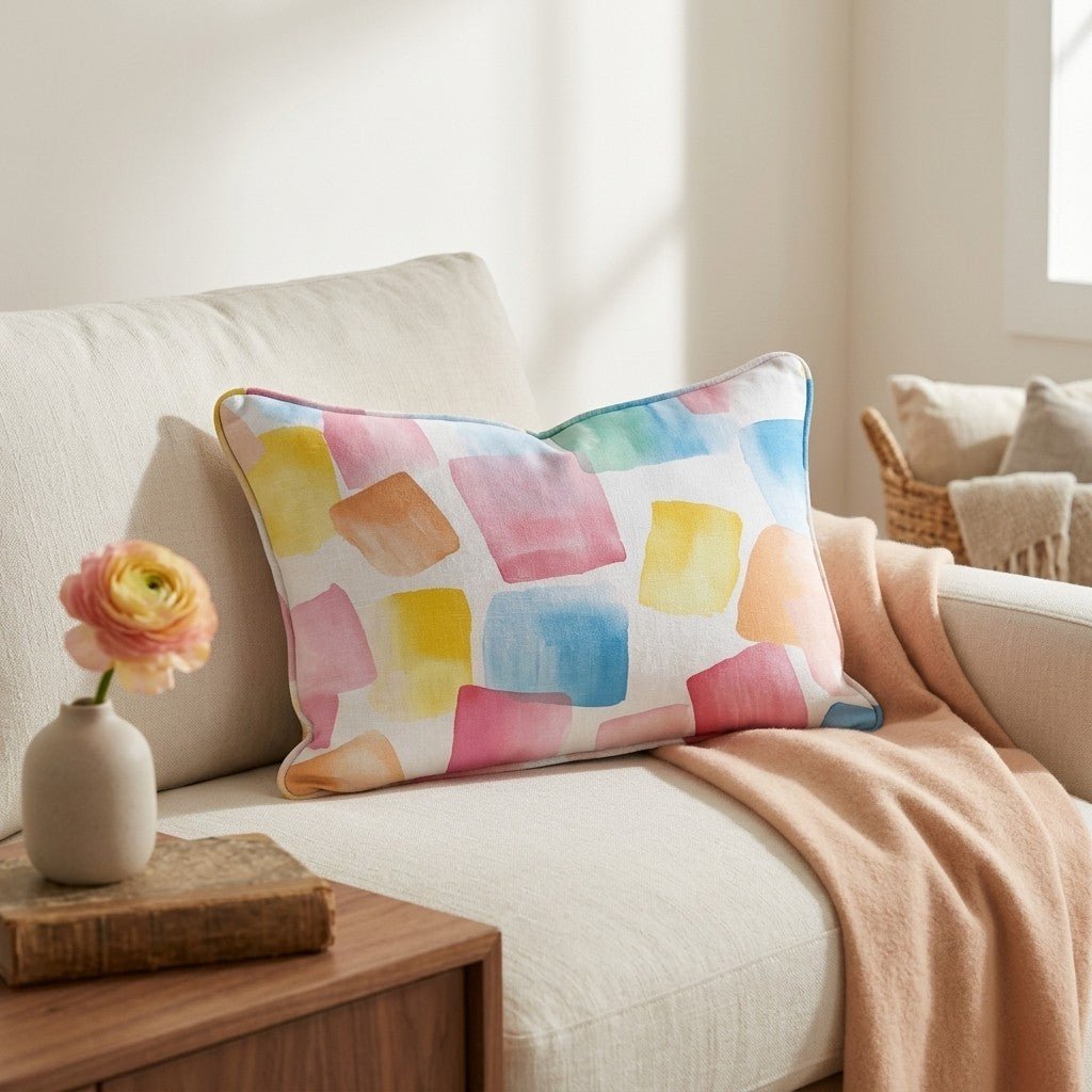 Blaze Throw Pillow - Benton Lane Home - Lemon Park