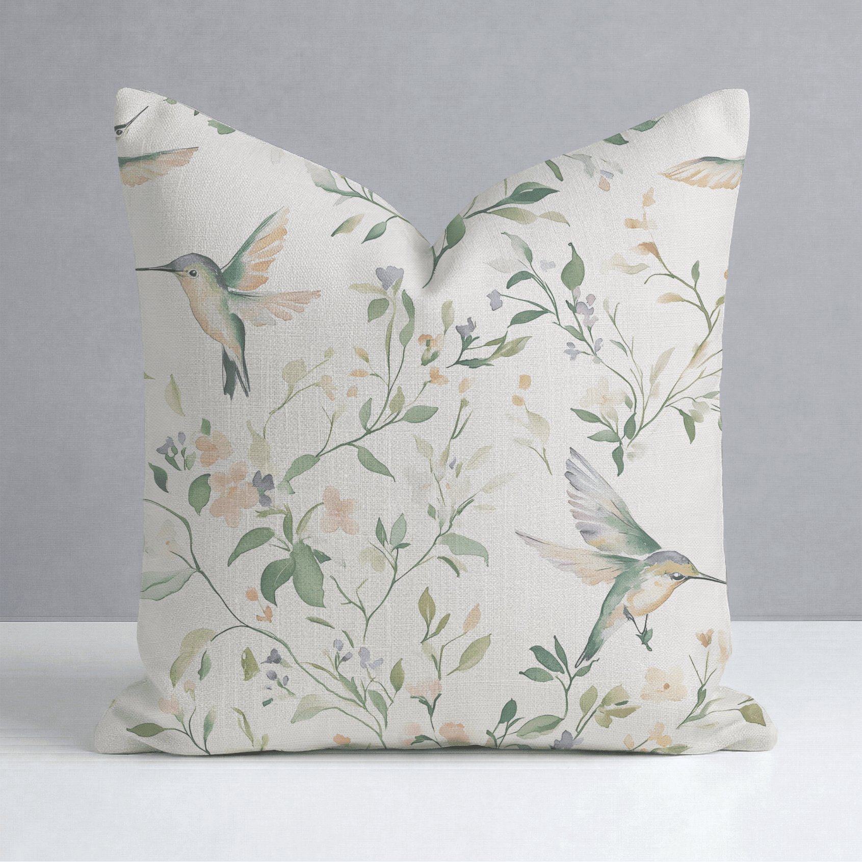 Bloom & Flutter Throw Pillow - Benton Lane Home - Lemon Park