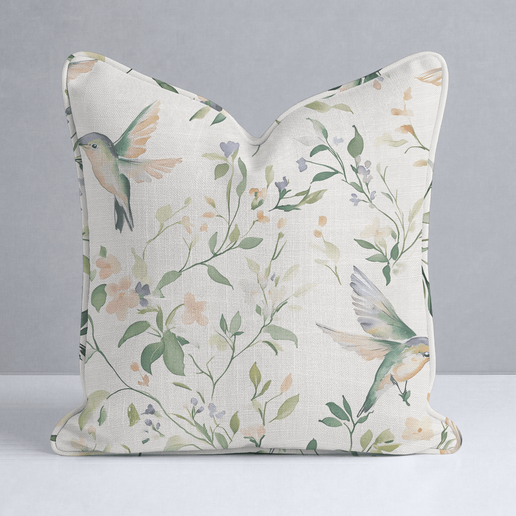 Bloom & Flutter Throw Pillow - Benton Lane Home - Lemon Park